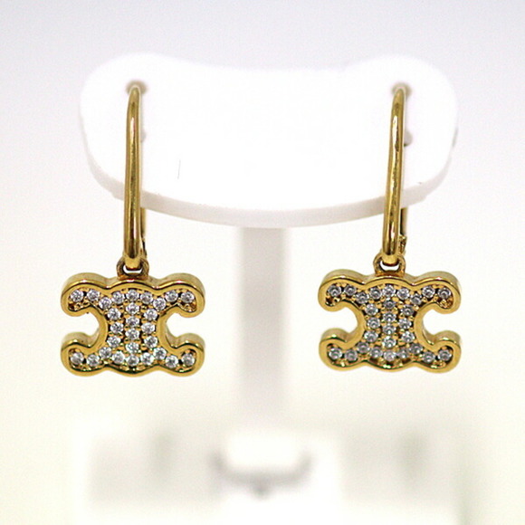 CELINE Silver Earrings - Picture 1 of 6